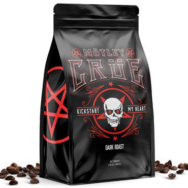 Mötley Crüe lança sua própria marca de café em dois sabores