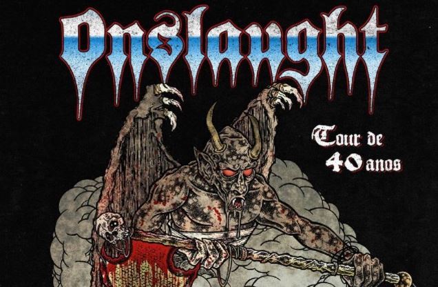 Onslaught: Banda tocará com ganga, Flagelador e Infamious Glory em São Paulo