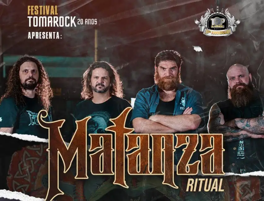 Tomarock: Festival chega aos 20 anos com show do Matanza Ritual no Circo Voador