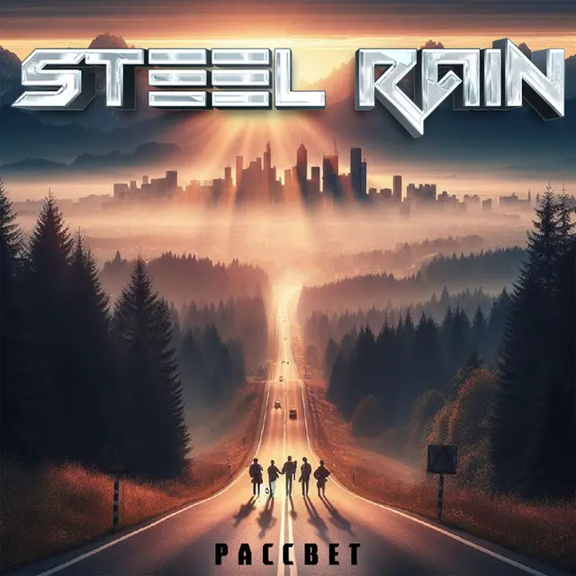 STEEL RAIN e as guitarras vivas e brilhantes em Рассвет