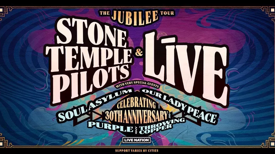 Stone Temple Pilots e Live sairão juntos em turnê comemorativa de aniversário