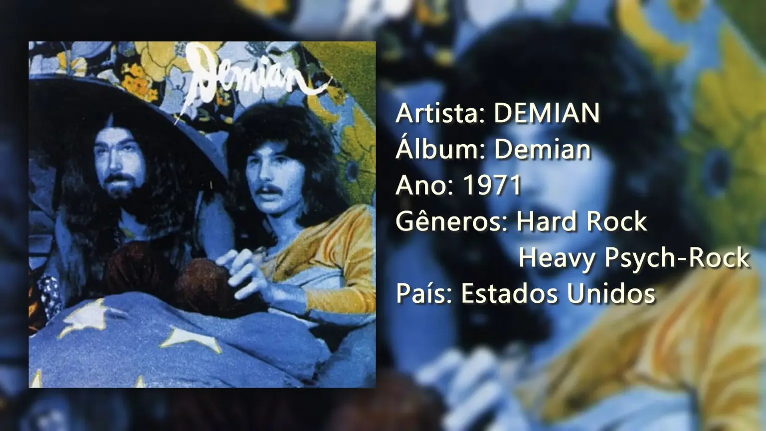 Rock Rarity apresenta Demian, hard rock obscuro dos anos 70
