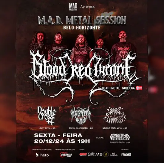 M.A.D PRODUTORA: DOUBLE CROSS NA CAVERNA ROCK PUB – BELO HORIZONTE – BRASIL