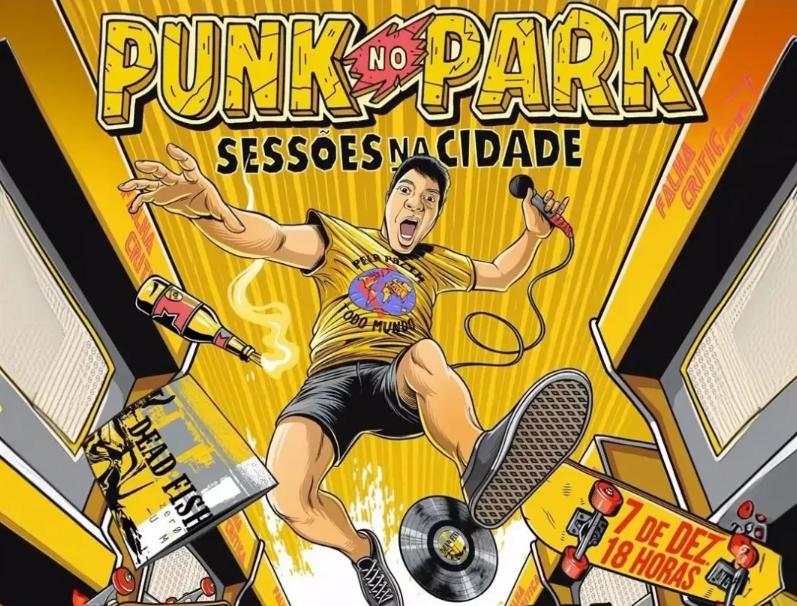 Punk no park sessões na cidade: Zander – Belo Horizonte – Brasil