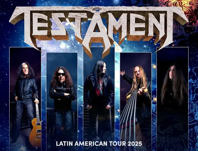 Liberation MC: Testament anuncia turnê na América Latina com seis shows no Brasil