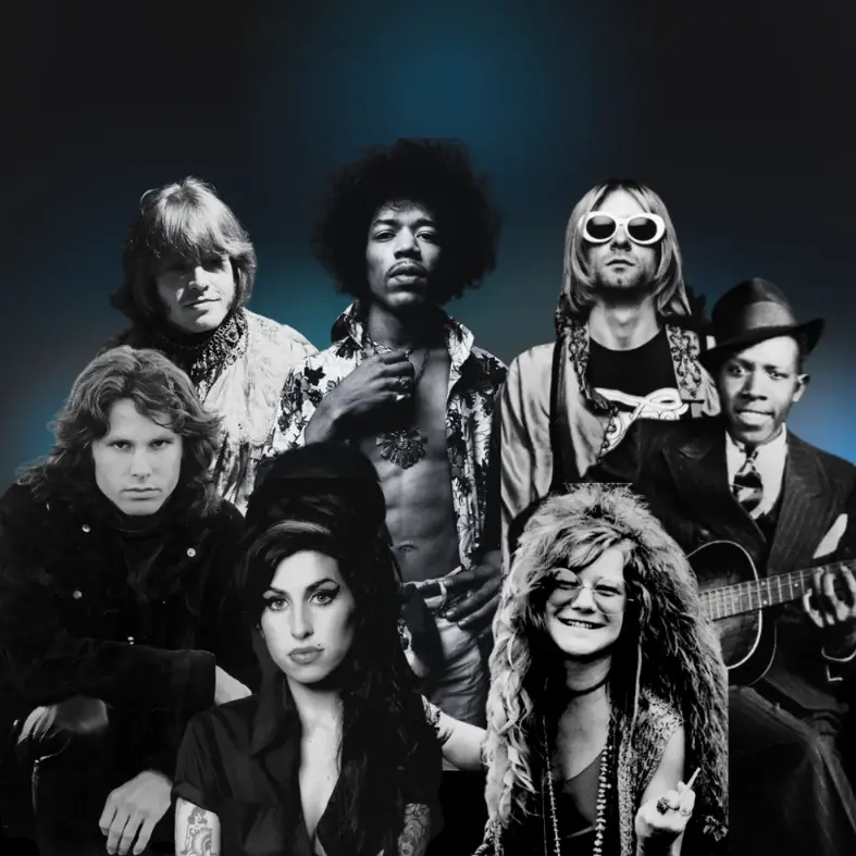 O Trágico Clube dos 27: As Mortes Misteriosas e as Heranças Deixadas por Lendas do Rock